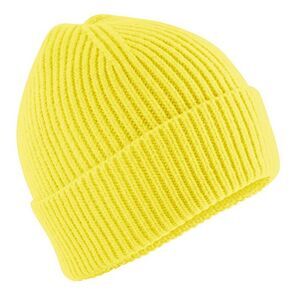 Beechfield Childrens/Kids Beanie / Lemon